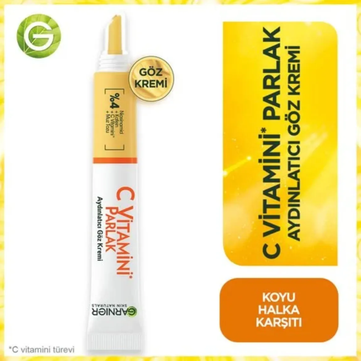 GARNIER GÖZ KREMİ 15 ML resmi